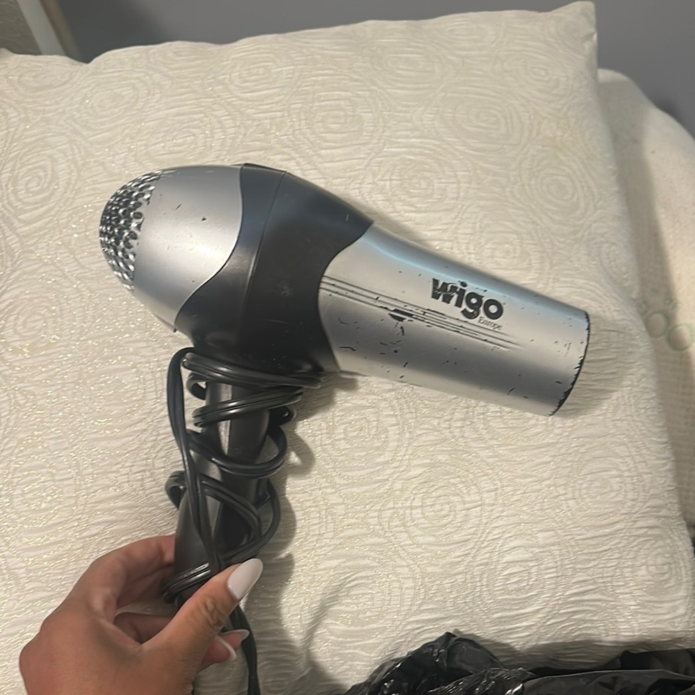 Silver and Black Compact Portable Audio Device